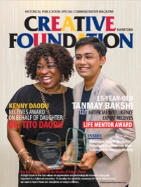 Creative Foundation Magazine front page